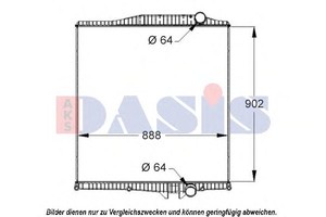 Фото Датчик ABS, передній AKS DASIS 280110S