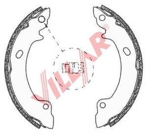 Фото Комплект гальмівних колодок VILLAR 629.0680