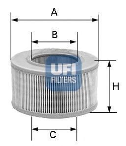 Фото Повітряний фільтр UFI 27.485.00