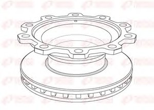 Фото Гальмівний диск REMSA NCA1083.20