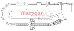 Фото Трос, паркувальна гальмівна система Metzger 10.8065