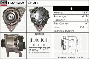 Фото Генератор ACDelco DRA3428