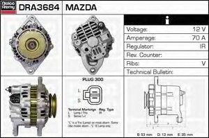 Фото Генератор ACDelco DRA3684