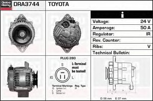 Фото Генератор ACDelco DRA3744