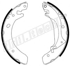 Фото Комплект гальмівних колодок fri.tech. 17290