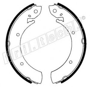 Фото Комплект гальмівних колодок fri.tech. 17456