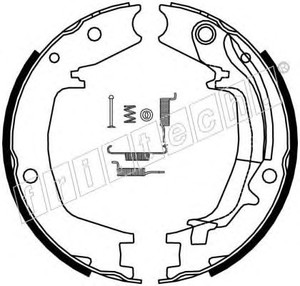 Фото Комплект тормозных колодок, стояночная тормозная система fri.tech. 1046.215K