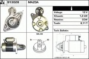 Фото Стартер EDR 913028
