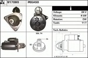 Фото Стартер EDR 917080