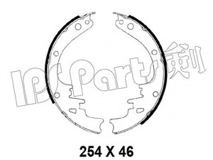 Фото Комплект гальмівних колодок IPS Parts IBL-4022