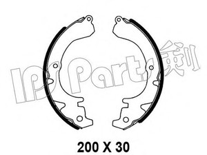 Фото Комплект гальмівних колодок IPS Parts IBL-4200