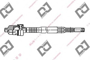 Фото Осевой шарнир, рулевая тяга DJ PARTS DR1041