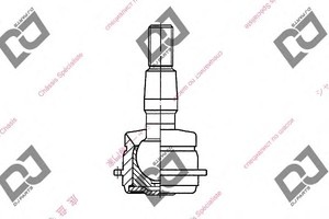 Фото Несущий / направляющий шарнир DJ PARTS DB1181