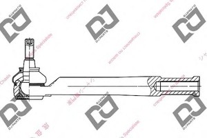 Фото Наконечник поперечной рулевой тяги DJ PARTS DE1275