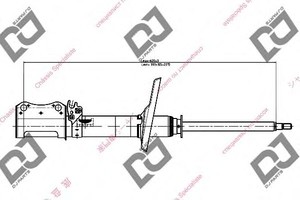 Фото Амортизатор DJ PARTS DS1034GS