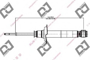 Фото Амортизатор DJ PARTS DS1160HT