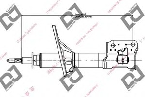 Фото Амортизатор DJ PARTS DS1164GS