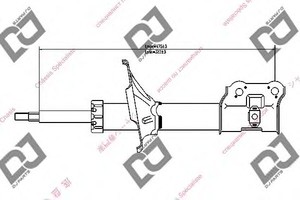 Фото Амортизатор DJ PARTS DS1269GS