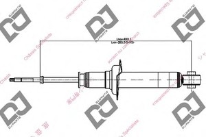 Фото Амортизатор DJ PARTS DS1100GT