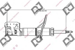 Фото Амортизатор DJ PARTS DS1294GS