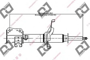 Фото Амортизатор DJ PARTS DS1079GS