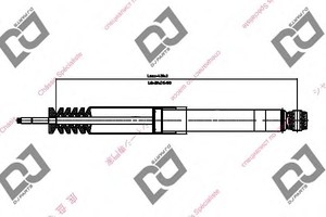 Фото Амортизатор DJ PARTS DS1394GT