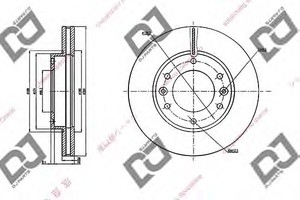 Фото Гальмівний диск DJ PARTS BD1956