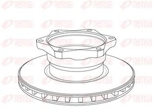 Фото Гальмівний диск REMSA NCA1052.20