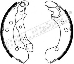 Фото Комплект гальмівних колодок fri.tech. 1067.192