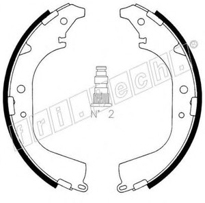 Фото Комплект гальмівних колодок fri.tech. 1115.287