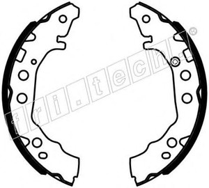 Фото Комплект гальмівних колодок fri.tech. 1115331
