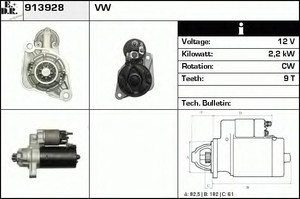 Фото Стартер EDR 913928