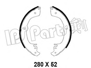 Фото Комплект гальмівних колодок IPS Parts IBL-4003