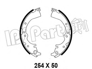 Фото Комплект гальмівних колодок IPS Parts IBL-4237