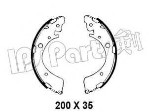 Фото Комплект гальмівних колодок IPS Parts IBL-4494