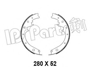 Фото Гальмівні колодки IPS Parts IBL-4S99