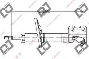 Фото Амортизатор DJ PARTS DS1019GS