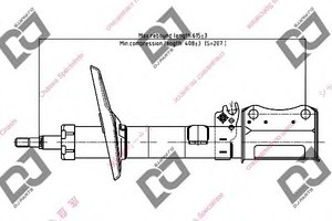 Фото Амортизатор DJ PARTS DS1030GS