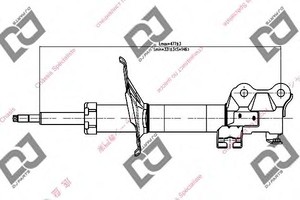 Фото Амортизатор DJ PARTS DS1102GS