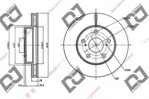 Фото Гальмівний диск DJ PARTS BD1958