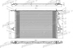 Фото Конденсатор, кондиціонер Patron PRS1068
