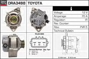 Фото Генератор ACDelco DRA3498