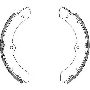 Фото Комплект гальмівних колодок Road house 4311.00