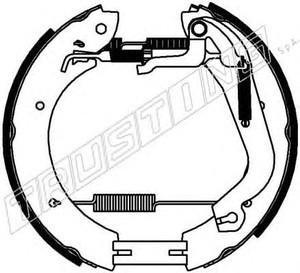 Фото Комплект гальмівних колодок TRUSTING 6453