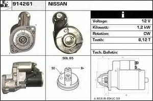 Фото Стартер EDR 914261