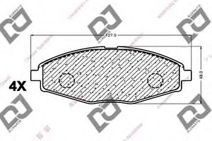 Фото Гальмівний супорт DJ PARTS BP1110