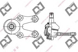 Фото Несущий / направляющий шарнир DJ PARTS DB1112