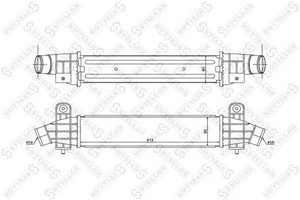 Фото Інтеркулер STELLOX 10-40132-SX