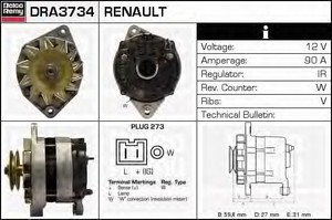 Фото Генератор ACDelco DRA3734