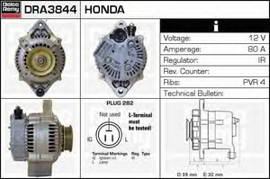 Фото Генератор ACDelco DRA3844